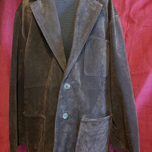 Brown, suede jacket